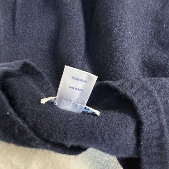 Vintage Pendleton Women’s Wool Sweater Vest Blue Argyle Button Front V-Neck - Picture 4 of 7